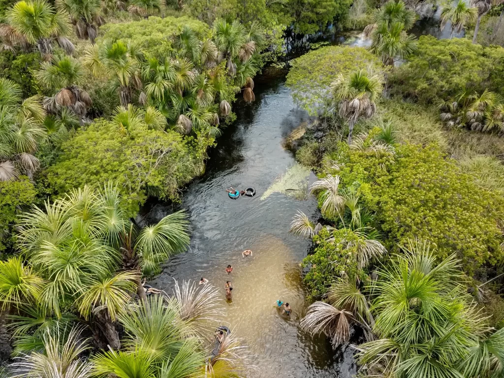 Flutuação  Rio Formiga