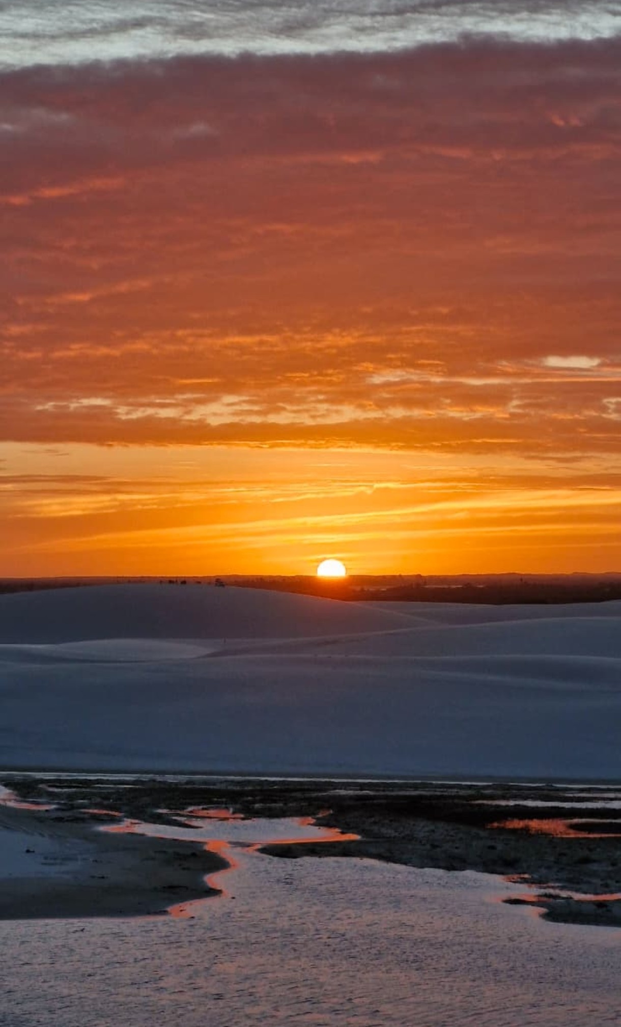 Pôr do sol em Santo Amaro